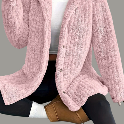 Esme™ - Teddycoat med hette