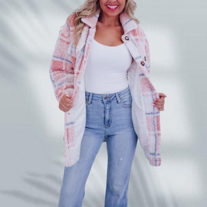Daisy™ - Fleece-rutete jakke