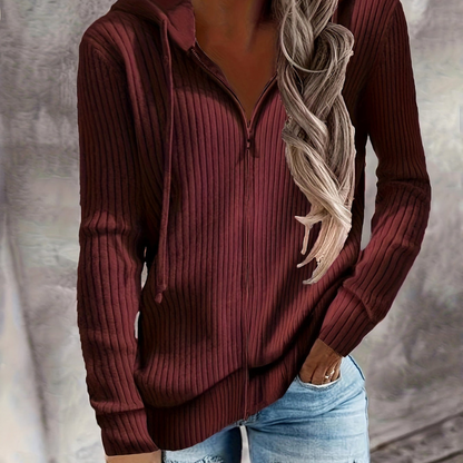 Jasmine™- Strikket hettegenser Jakke