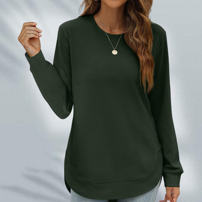 Nicolette™- Buet Fald Sweatshirt