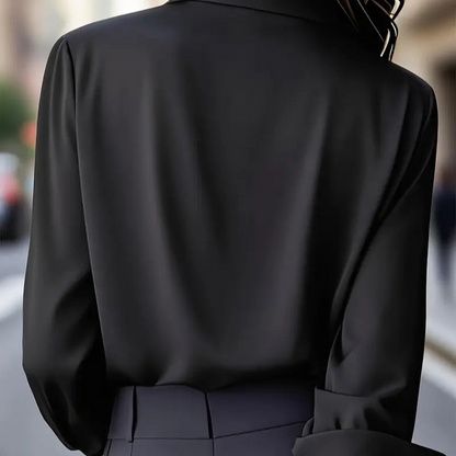 Elizabeth™- Elegant Skjorte med Knapper