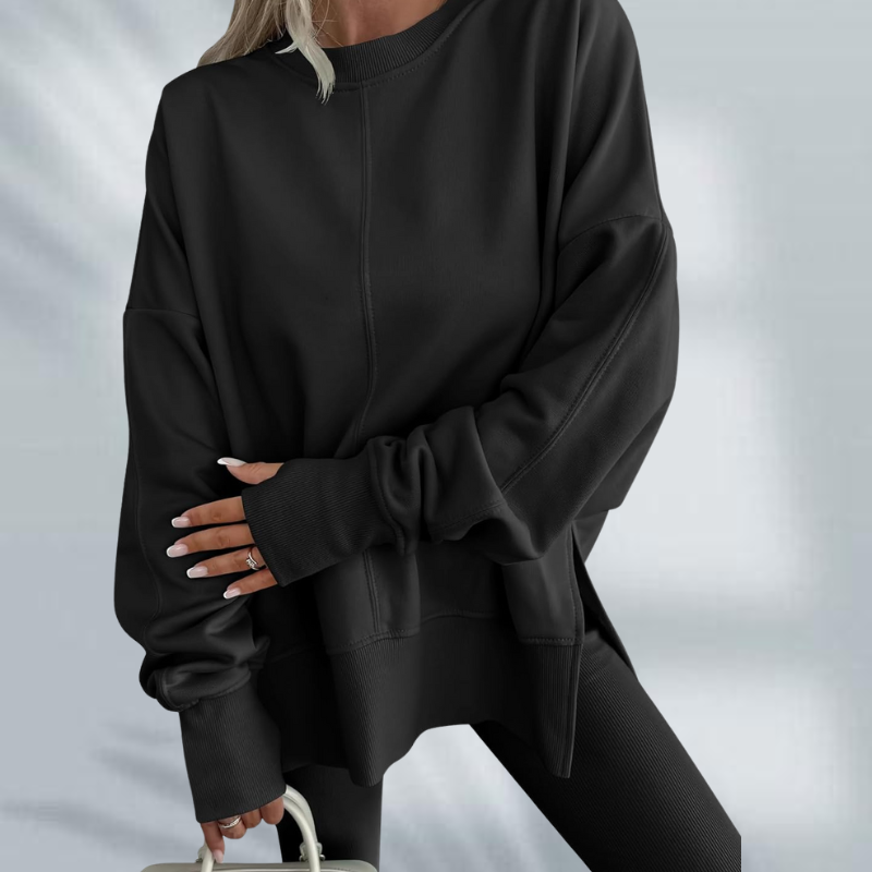 Kara™- Uformell overdimensjonert Sweatshirt