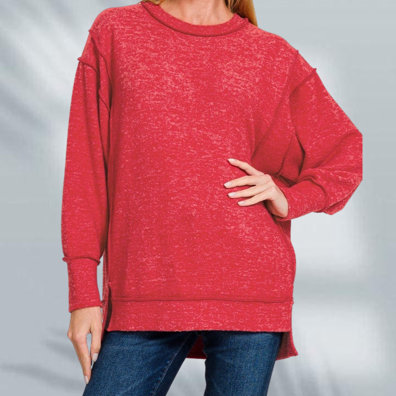 Pearl™- Avslappet myk Sweatshirt