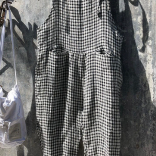Liora™ - Uformell stripete jumpsuit