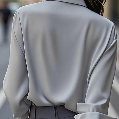 Elizabeth™- Elegant Skjorte med Knapper