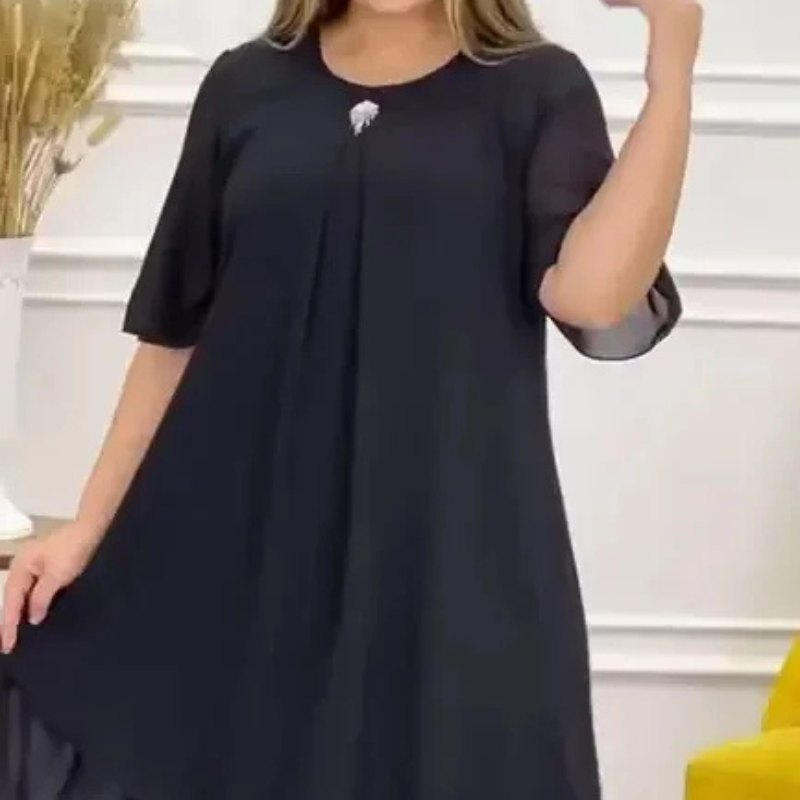 Hannah™- Maxi Chiffonkjole