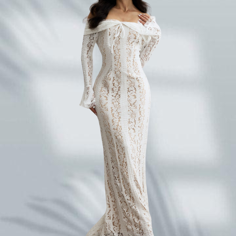 Faith™- Off Shoulder Maxikjole