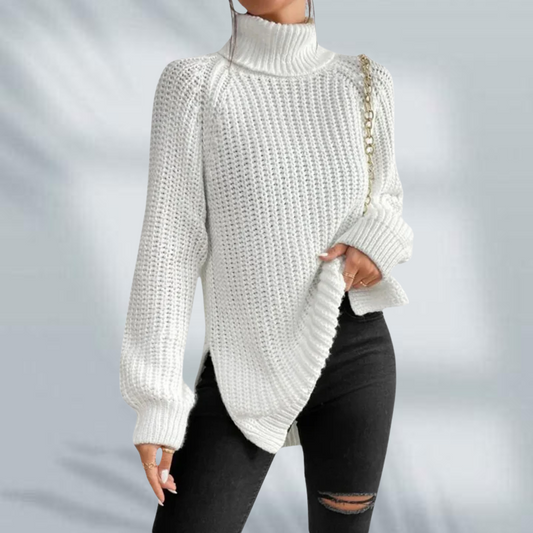 Inea™ - Elegant Høyhalset Genser