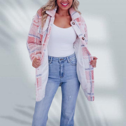 Daisy™ - Fleece-rutete jakke