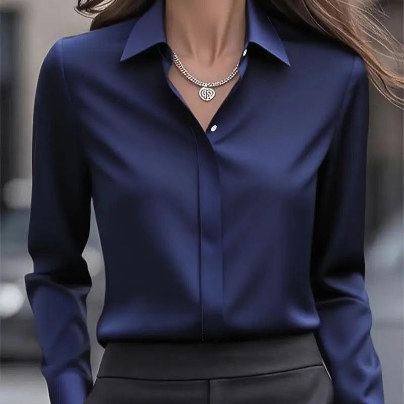 Elizabeth™- Elegant Skjorte med Knapper