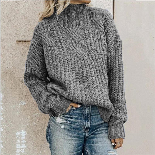 Eveline™ varm strikkegenser