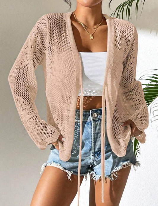 Dasha™-Elegant cardigan med lange ermer