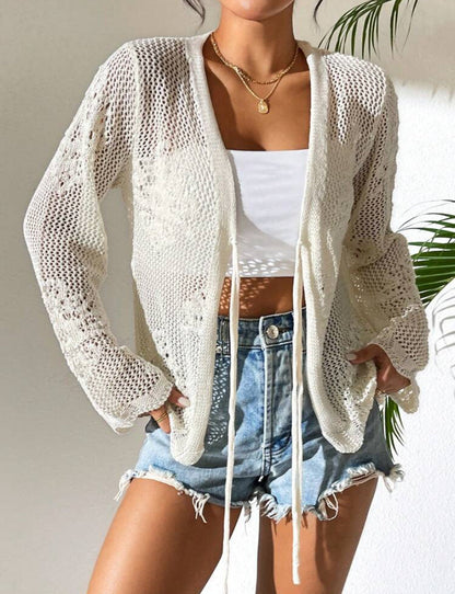 Dasha™-Elegant cardigan med lange ermer