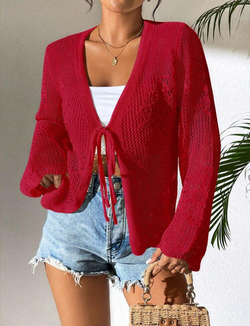 Dasha™-Elegant cardigan med lange ermer