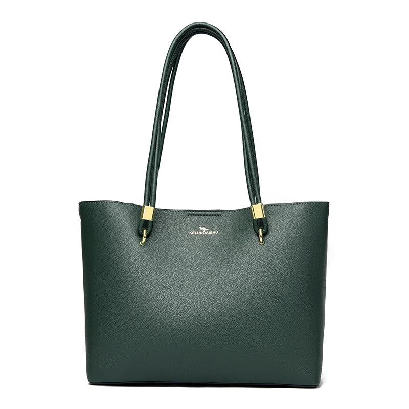 Nora™ – Avslappet myk tote-veske