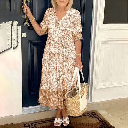 Lucy™ – Elegant blomsterkjole