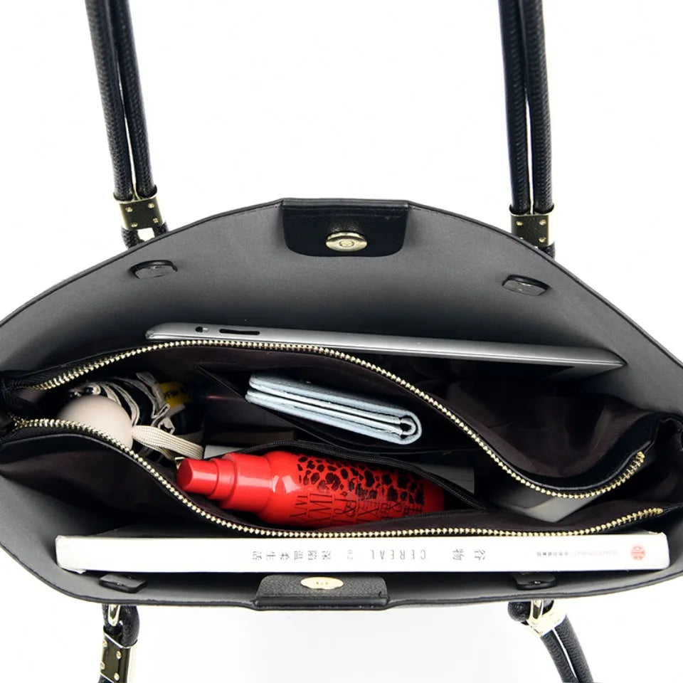 Nora™ – Avslappet myk tote-veske