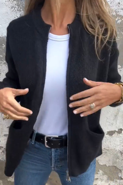 Geraldine™ – Varm vintercardigan
