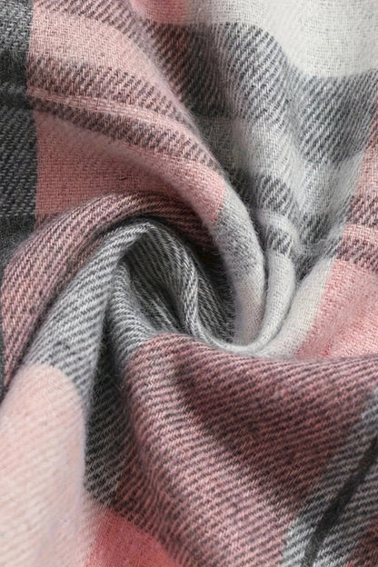 Sofia™ – Rosa rutete skjorte for kvinner