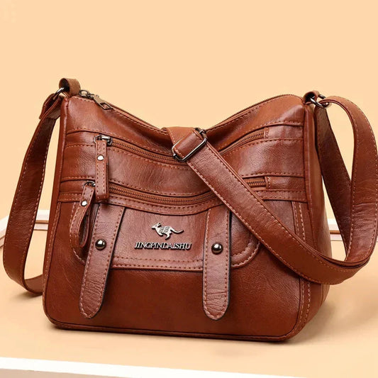 Adele™ – Stilig crossbody-veske med flere rom