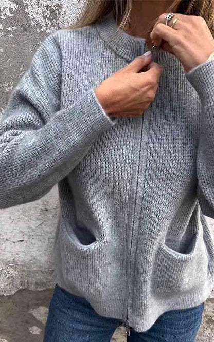 Geraldine™ – Varm vintercardigan