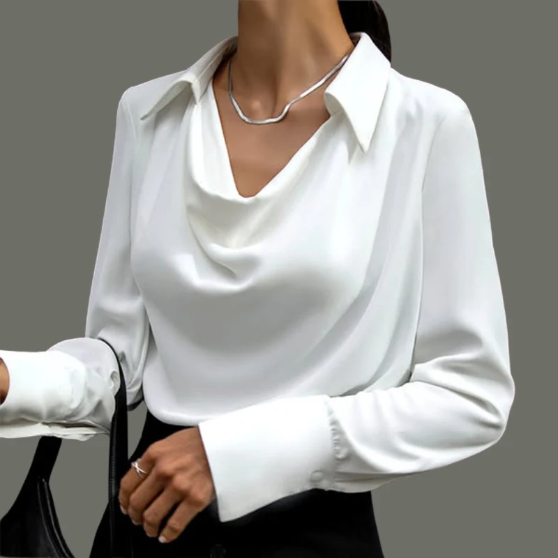 Danika™- Elegant langermet topp for kvinner