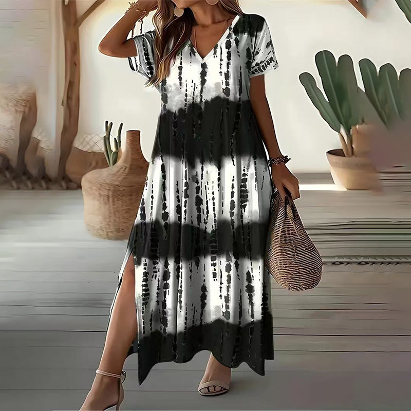 Jennie™ – V-hals casual Maxikjole