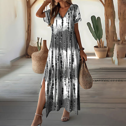 Jennie™ – V-hals casual Maxikjole